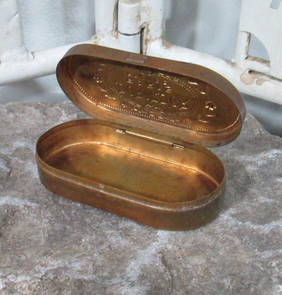 Antique Rough Compact Antique Dorind'or Paris France Double Rouge Compact, … - Gem
