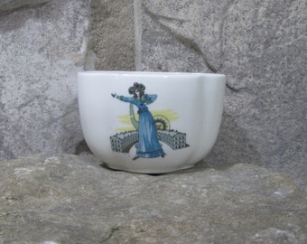 ヴィンテージ ローゼンタール H. ドレスラー 斑入りゴールド ピン皿