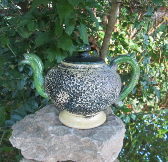 Vintage Japanese Ceramic Teapot Etsy