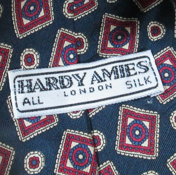 Vintage Hardy Amies Silk Tie - Etsy