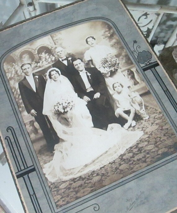 Foto di matrimonio vintage degli anni '30