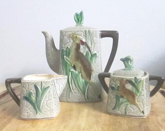 Vintage L. Batlin & Sons Leaping Antelope-theeset