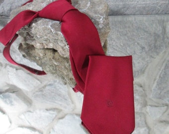 Vintage Pierre Cardin Red Necktie