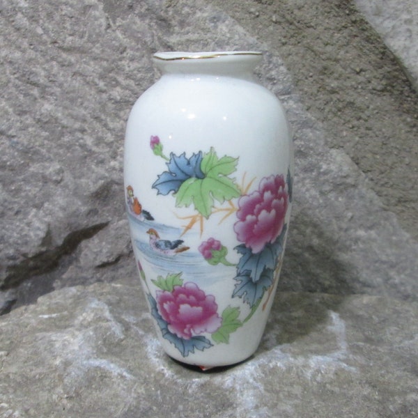 Vintage Chinese Enamel Mini-Vase