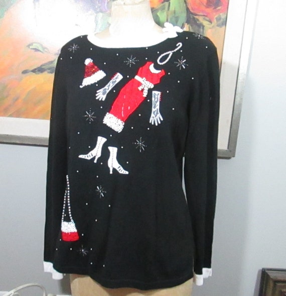 Vintage Berek Christmas Sweater