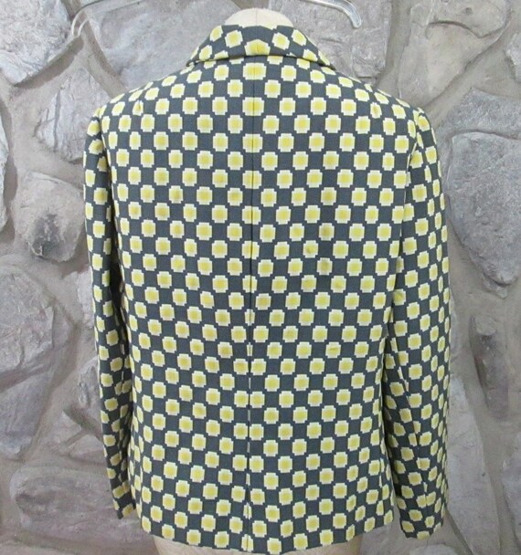 Vintage 1960's Andrew Arkin Gray and Yellow Jacket - image 3