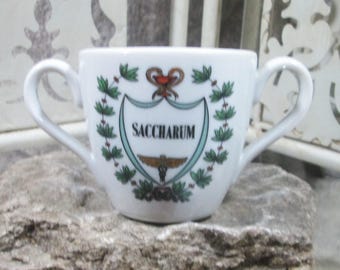 Azucarero abierto Saccharum antiguo