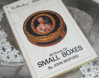 Todo tipo de cajas pequeñas de John Bedford, 1964, Libro antiguo