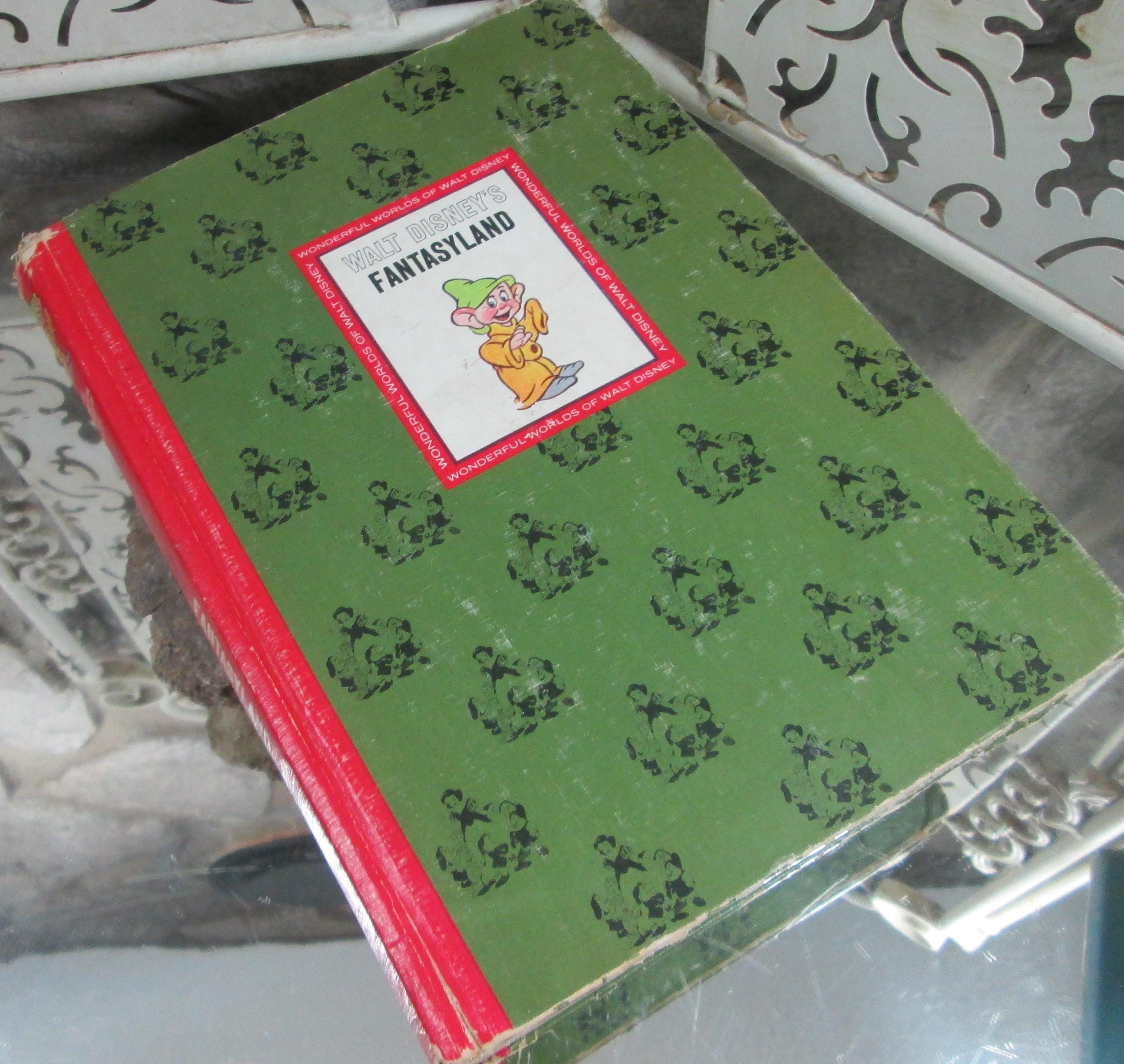 Walt Disney's Fantasyland, 1965, Vintage Children's Book - Etsy UK