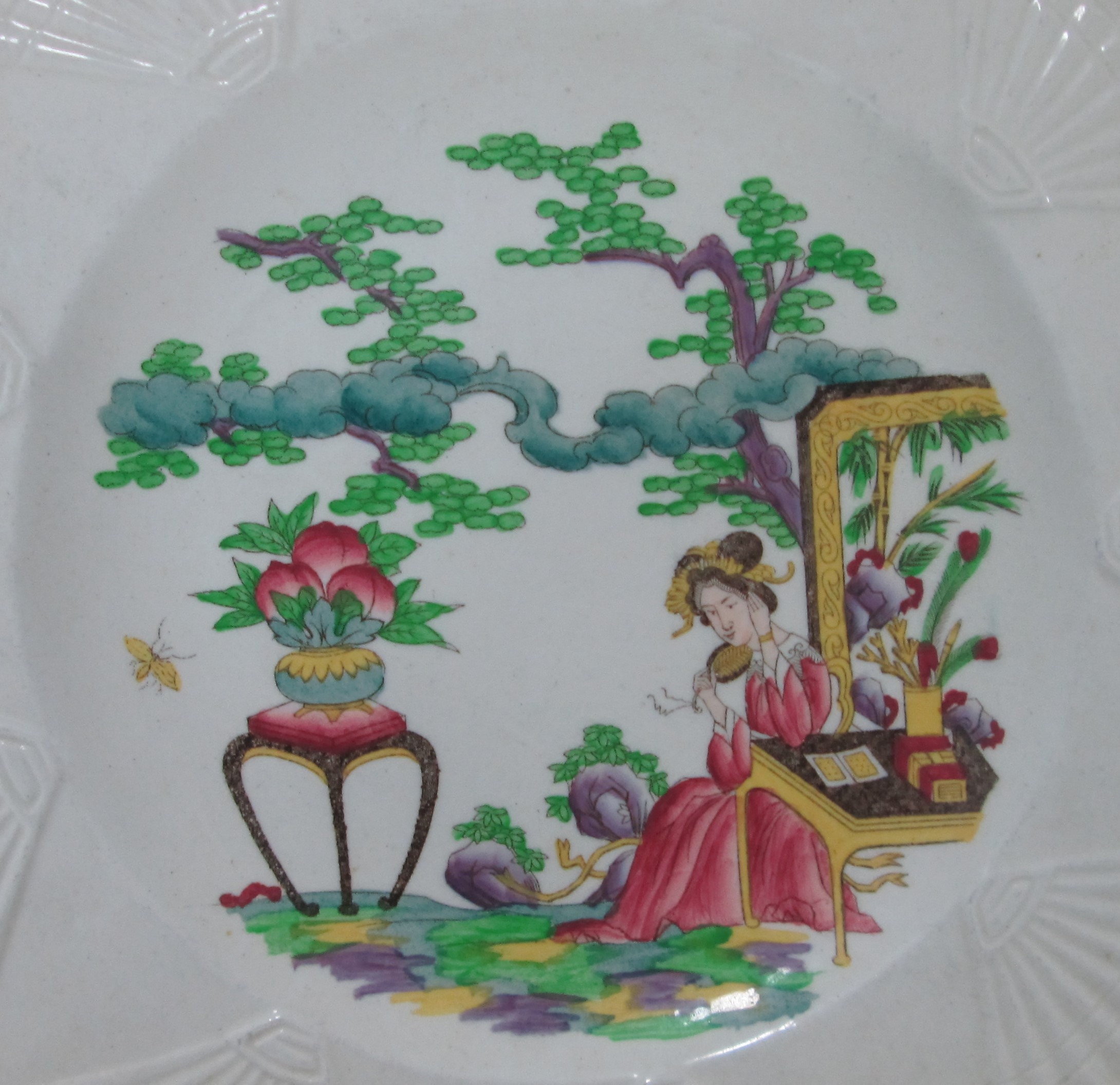 ウェッジウッド クイーンズウェア アンティークプレート 訳あり】ウェッジウッド クイーンズウェア プレート1枚 F6 | antique