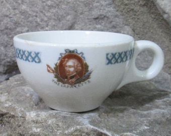 Vintage Restaurant Ware-koffiekop voor The Lafayette