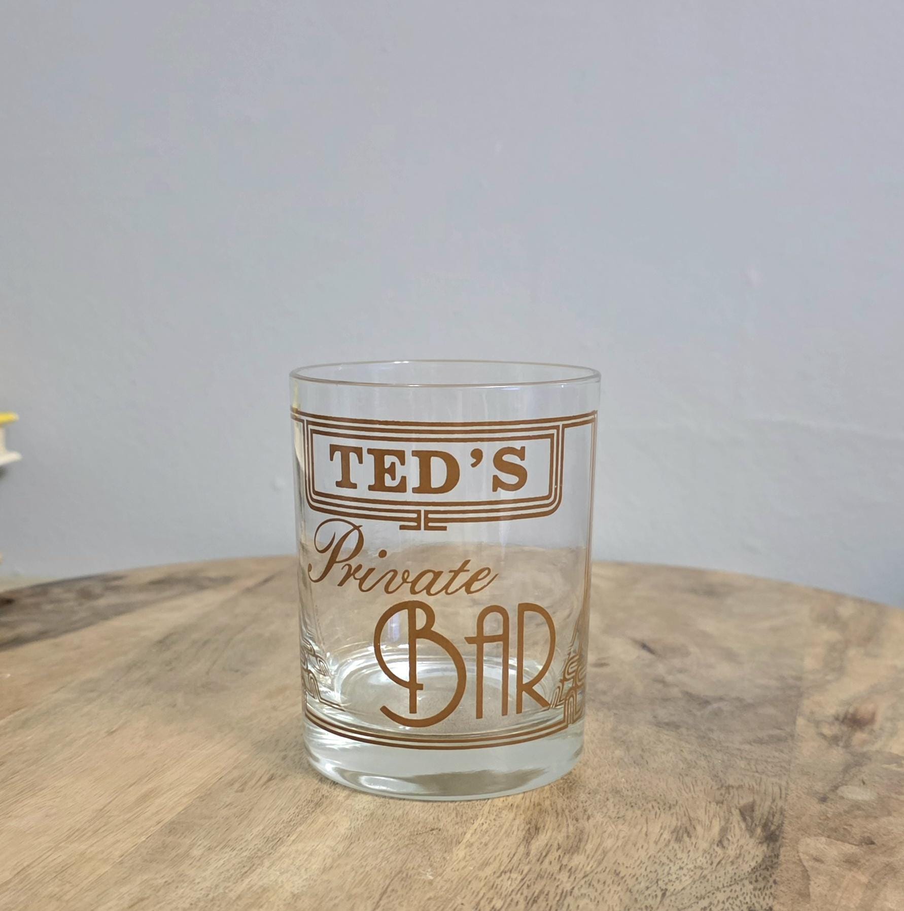 Vintage Ted's Private Bar Houze High Ball Glass - Etsy