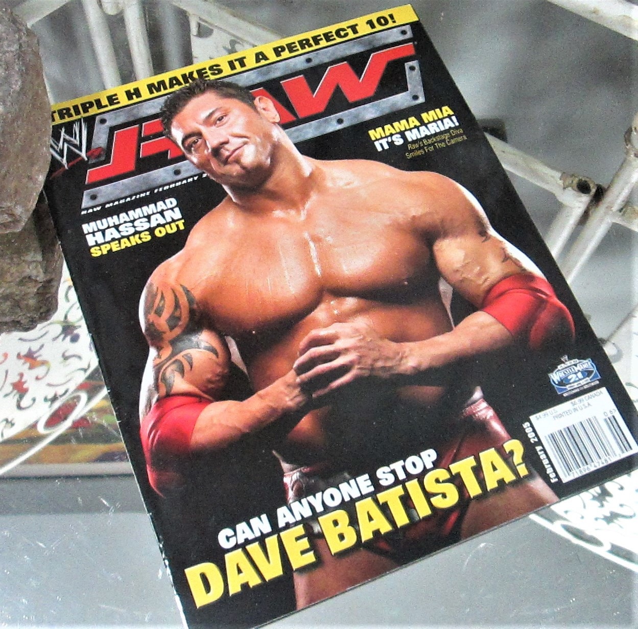 BATISTA ( DAVE BAUTISTA) 8x10 Glossy Photo