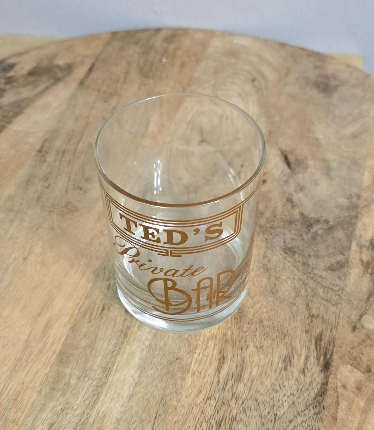 Vintage Ted's Private Bar Houze High Ball Glass - Etsy