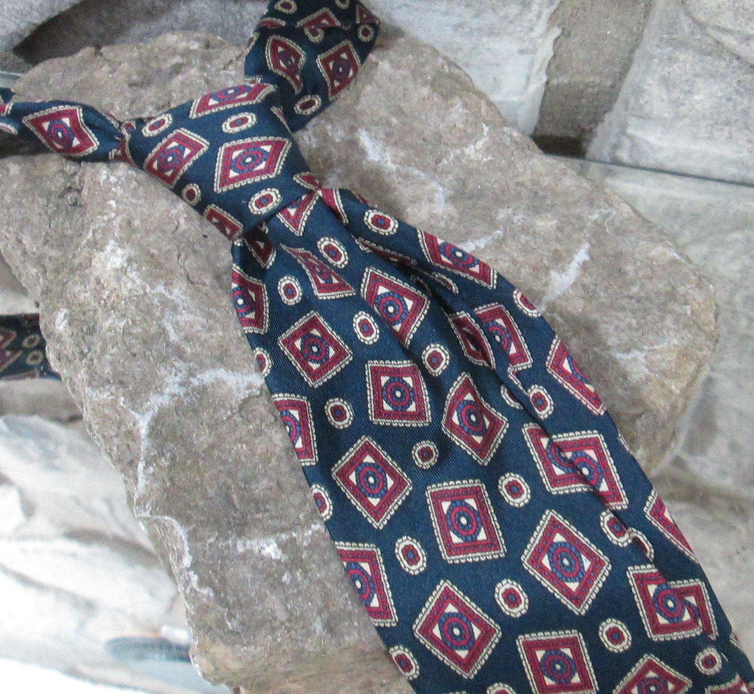 Vintage Hardy Amies Silk Tie - Etsy