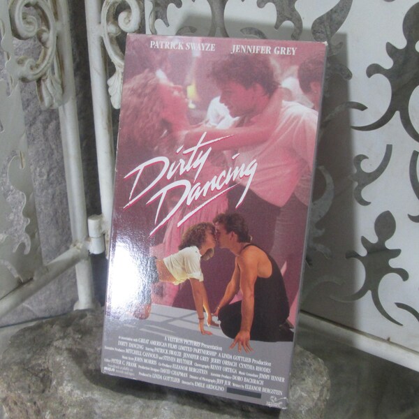 Vintage Dirty Dancing VHS Tape, 1987