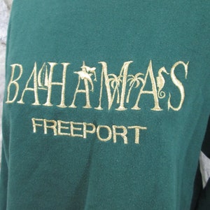 Vintage 80's Jerzees Freeport Bahamas Sweatshirt image 2