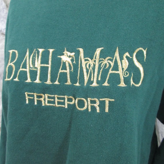Vintage 80's Jerzees Freeport Bahamas Sweatshirt - image 2