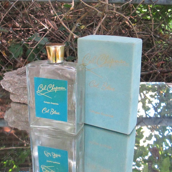 Vintage Ceil Chapman Ceil Bleue Perfume Bottle in Box