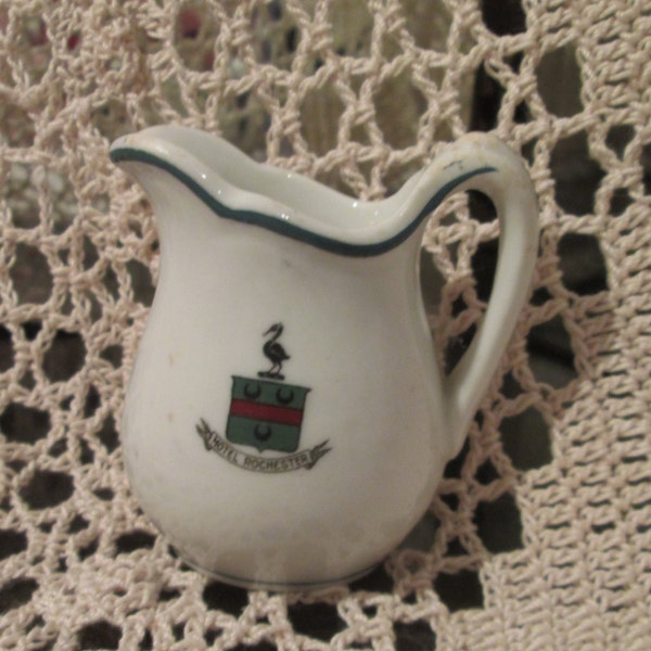 Vintage Hotel Rochester Restaurant Ware Creamer