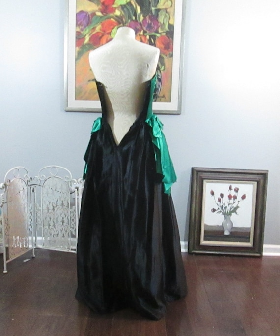 Vintage 1980's Jessica McClintock Prom Dress, XXS… - image 3