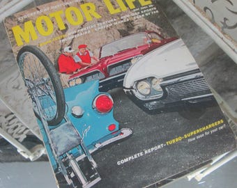 Revista Vintage Motor Life, mayo de 1961, Pontiac Ventura, Thunderbird, Corvair Monza