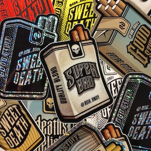 monster cigarette pack Monster Cigarettes