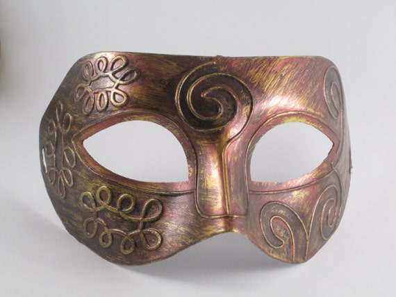 VENETIAN MASQUERADE HALLOWEEN UNISEX STAG PARTY GOLD OR SILVER FACE ROBOT MASK