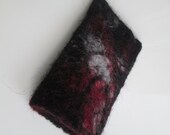 iphone sleeve/cover/wallet Customizable phone Case black grey and red, Gift For Her Under 20