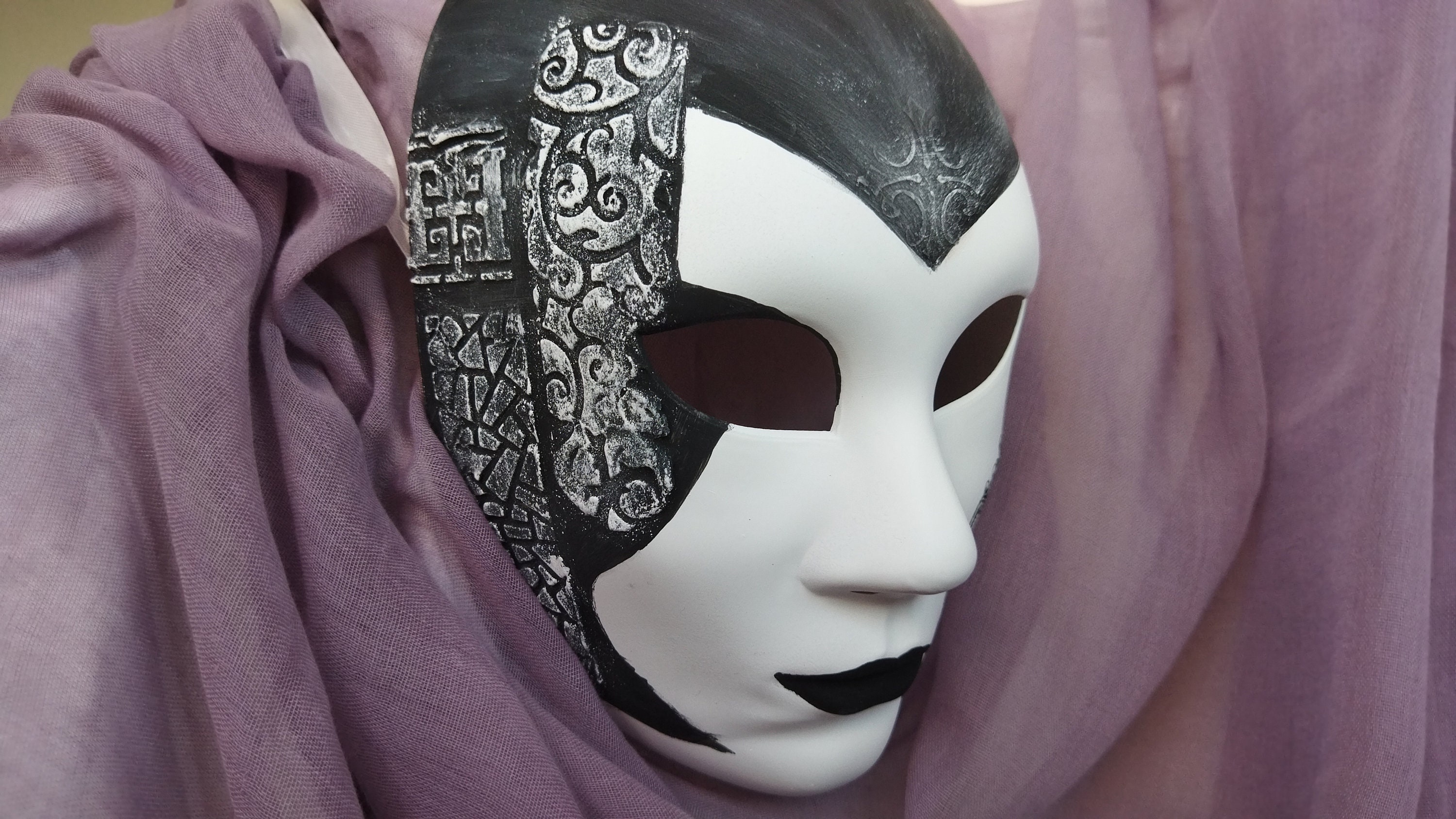 Venetian Full Face Masquerade Mask Men Steampunk Unisex Warrior