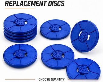 Replacement Discs Compatible with Rescue Wheel Zuma Vehicle  Launchers | 3D Printed Toy Accessory
