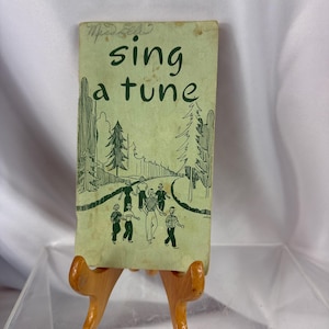 Sing A Tune Songbook, Vintage Song Book Lyrics, Cooperative Recreation Service