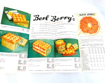 Berl Berry Citrus Ranch Gift Brochure, Harlingen, Texas