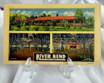 Postcard, River Bend Virginia, Rare Beauty Vintage