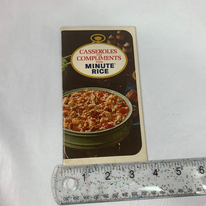 Compliments Instant Rice Casseroles and Compliments Minute Rice Recipe Cook Book - Etsy