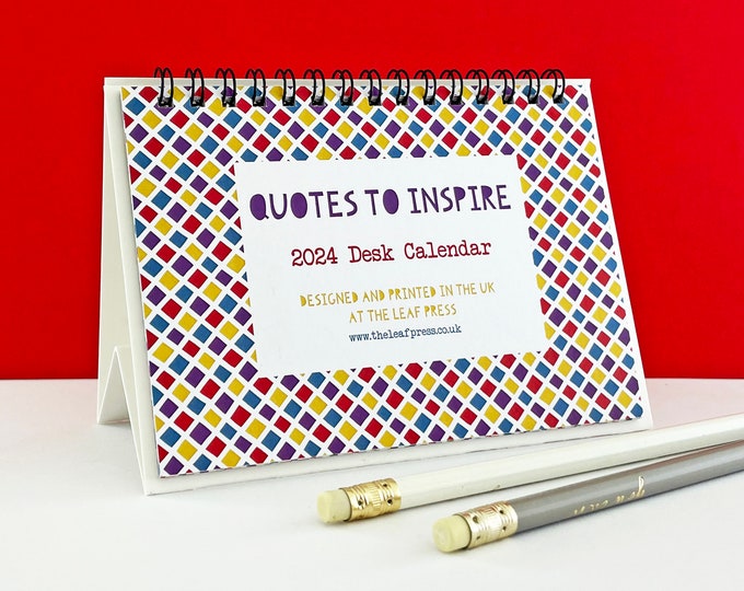 2024 Quotes to Inspire Calendar Mix of Funny, Cynical and Inspirational