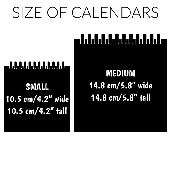 Calendrier De Bureau De Citations Inspirantes 22 Une Etsy Canada