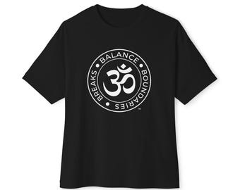 Cycles of Meditation | OM symbol, Balance Boundaries Breaks, Spiritual Yoga Shirt