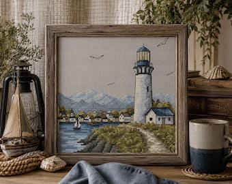 Modèle de point de croix A Quiet Harbour pdf