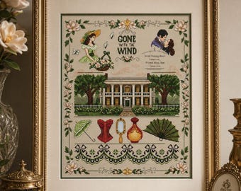Gone with the Wind kruissteek sampler pdf