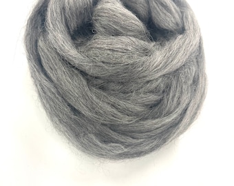 Gotland Wool Roving, 30 to 35  Micron, for Felting, Spinning, Weaving, Knitting, Top, Fiber Art Supplies, Nuno Felting, Textile
