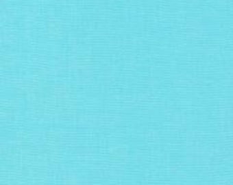 Light Blue Fabric, Cloud 9 Organic Cotton Fabric, Cirrus Solids, Sky, Broadcloth