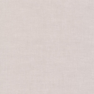 May include: A close-up shot of a light beige fabric with a subtle, textured weave. The material appears to be a natural fiber, possibly linen or cotton, with a soft, neutral color. The fabric's surface is evenly lit, highlighting its fine details.