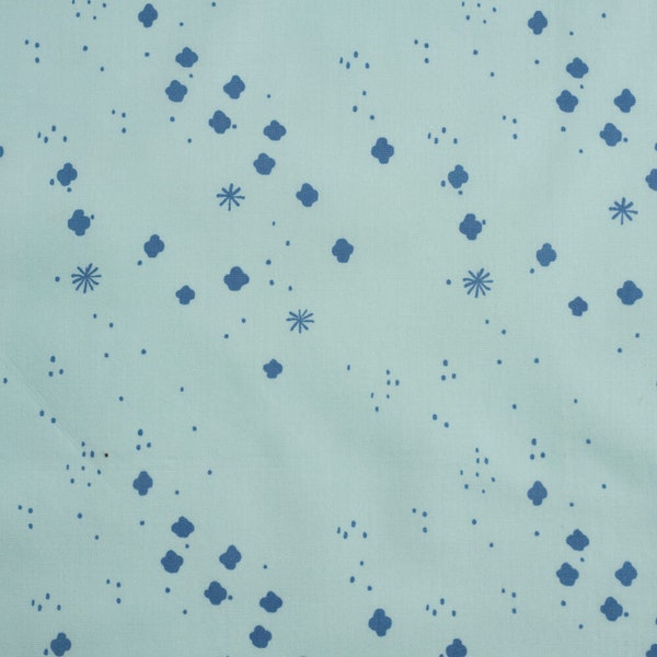 Birch Organic Cotton Fabric, Cloudy Sky Poplin, Jenny’s Basics Collection