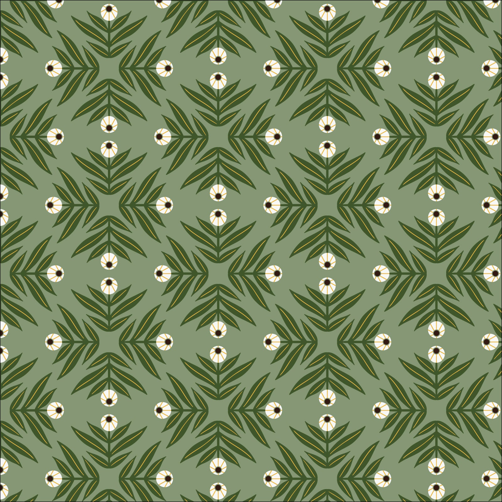 Floral Field - Naturally Wild - Ann Gardner - Cloud 9 Fabrics - Poplin Floral Field - Naturally Wild - Ann Gardner - Cloud 9 Fabrics - Poplin