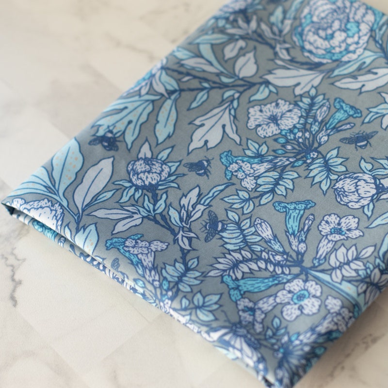 Berry Pop Bright Birch Satin Fabric By the Yard Pre Order