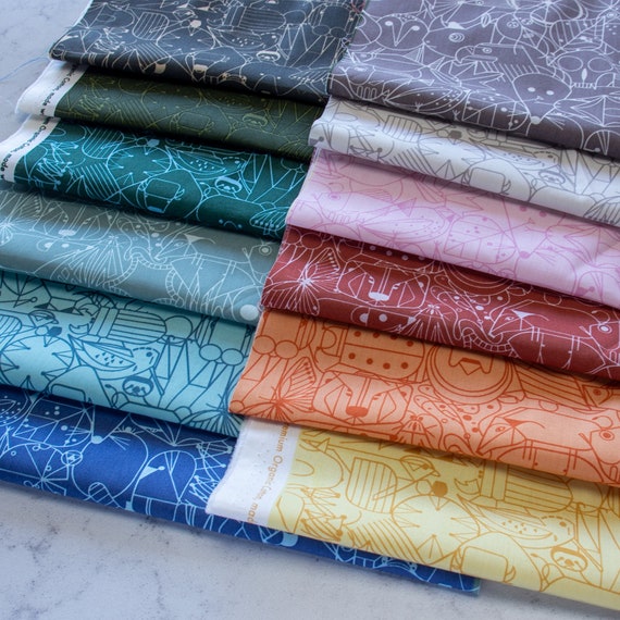 Honeycomb - Honey Garden - Juliana Tipton - Cloud 9 Fabrics - Poplin Honeycomb - Honey Garden - Juliana Tipton - Cloud 9 Fabrics - Poplin