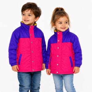 Oliver Tree Inspired 90s Retro Colorblock Windbreaker Jacket for Kids