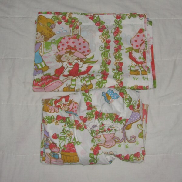 Strawberry Shortcake Bedding Set Etsy