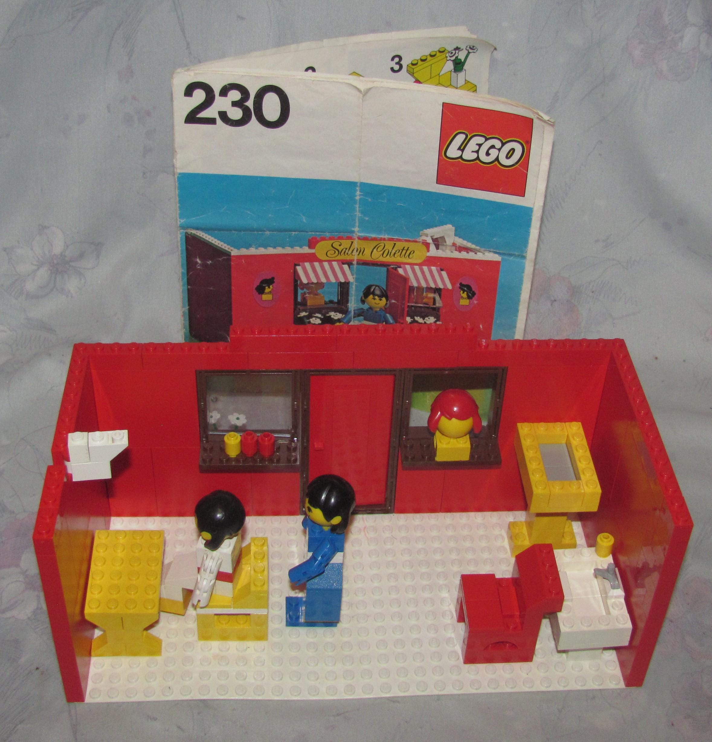 Vintage 1978 Lego Set #230 Hairdressing Salon - Etsy